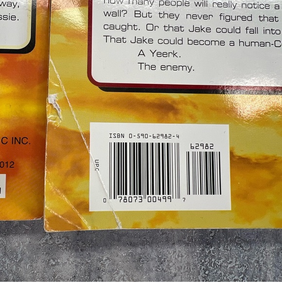 Animorphs Paperback Book Lot Of 5. #’s 6, 19, 20, 32 & 36 - Picture 9 of 9